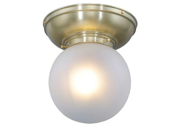 TRIBU 8/21 - Handmade brass ceiling lamp by Patinas Lighting - view 3